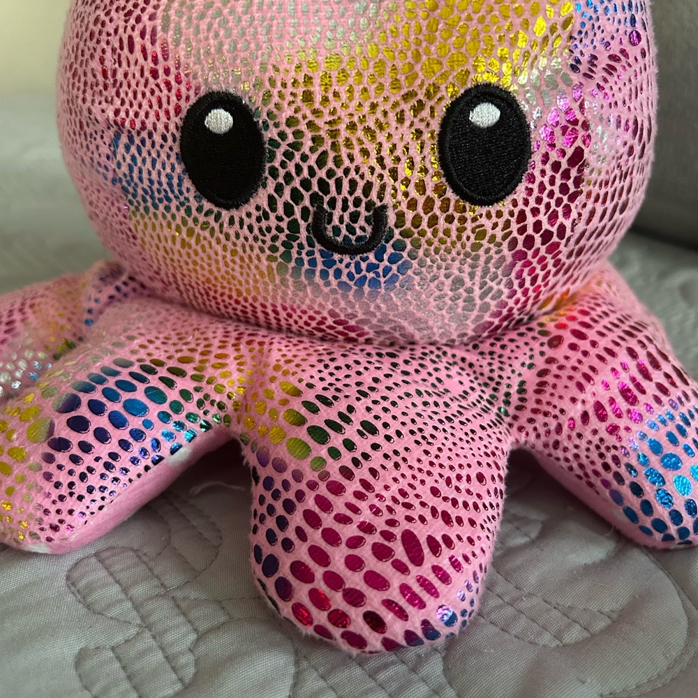 Colorful Plush Octopus Toy